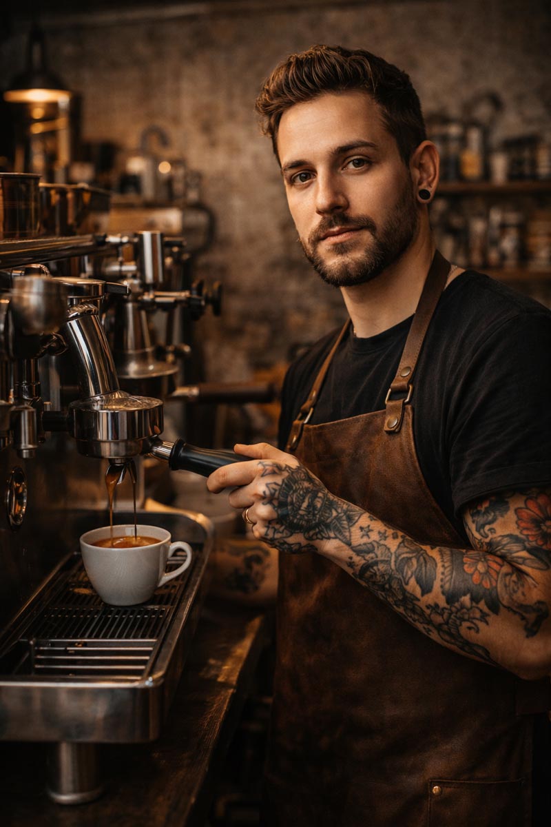 Jonas Berg, Espresso Master